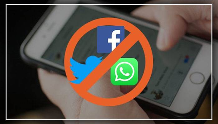 ملک بھر میں سوشل میڈیا چند گھنٹوں کے لیے بند