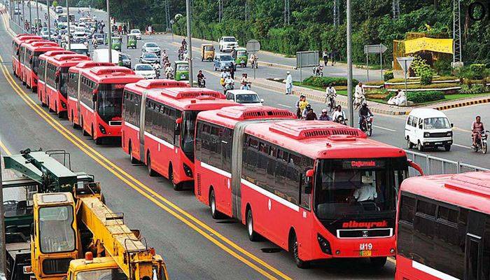 لاہور میں میٹرو بس سروس آج تیسرے روز بھی معطل