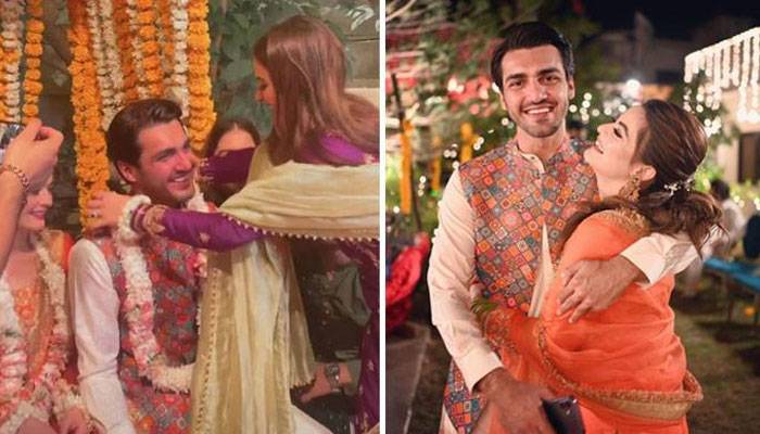 منال خان اور احسن محسن کی شادی کی تقریبات شروع ، ویڈیو وتصاویر وائرل