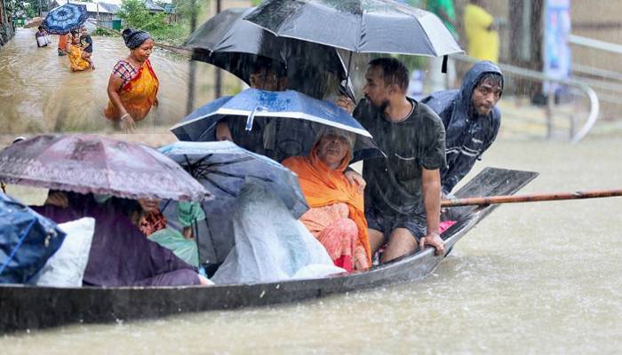 بھارت اوربنگلا دیش میں طوفانی بارشوں نےتباہی مچا دی