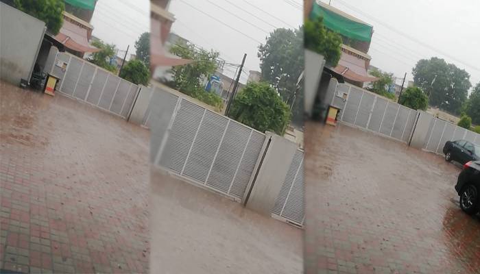 لاہور کے مختلف حصوں میں گرج چمک کے ساتھ بارش شروع