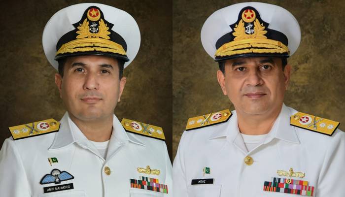 پاک بحریہ کے دو افسروں کی رئیر ایڈمرل کے عہدے پر ترقی