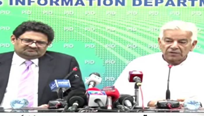  Regarding Punjab ElectionsKhawaja Asif & Miftah Ismail PC