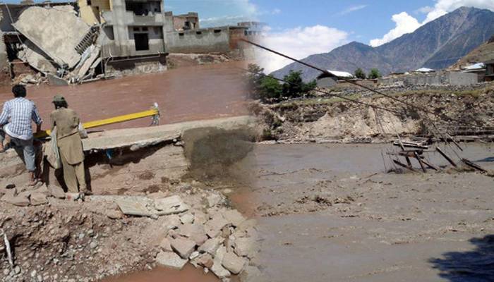 بارشوں سے تباہی، ڈیرہ غازی خان میں بند ٹوٹ گیا
