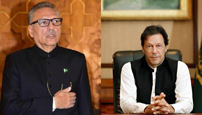 عمران خان کے پاک فوج سے متعلق بیان پر عارف علوی کا سخت ردعمل