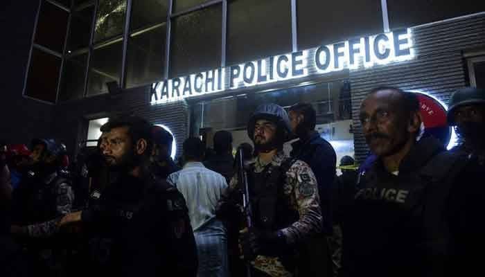 کراچی پولیس آفس پر حملے کا ماسٹر مائنڈ ساتھی سمیت ہلاک