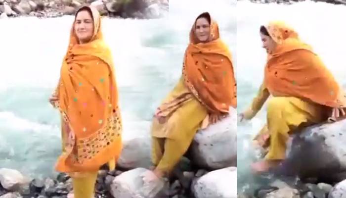 ناران:سرکاری اسکول کی خاتون  پرنسپل  تصویر بنواتے ہوئے دریا میں گر کر جاں بحق
