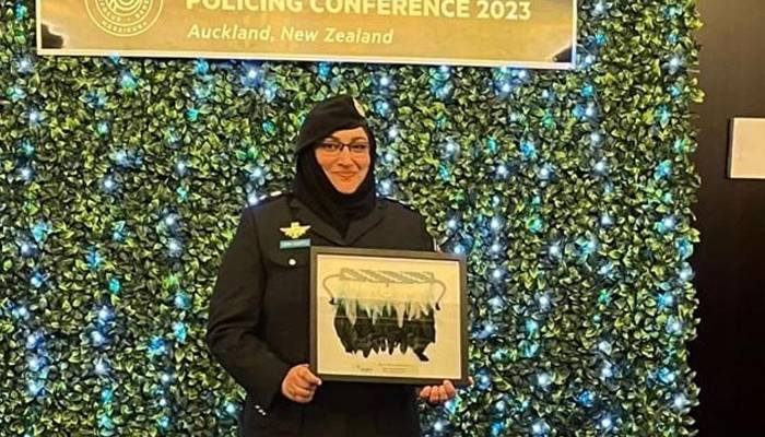 خیبرپختونخوا کی خاتون پولیس افسر کے لیے عالمی ایوارڈ