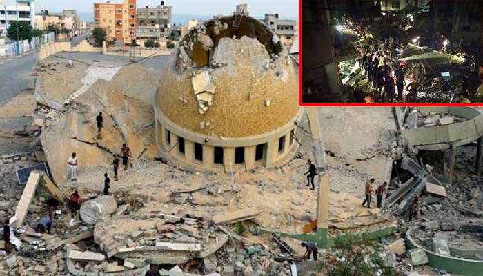 حماس کے حملوں میں 700 اسرائیلی ہلاک، جوابی بمباری میں 480 فلسطینی شہید