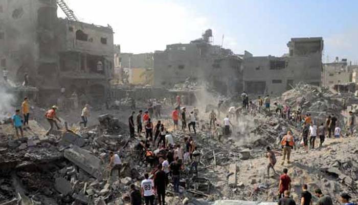 غزہ پراسرائیل کاجنگی جنون برقرار، 24 گھنٹوں میں مزید 271 فلسطینی شہید