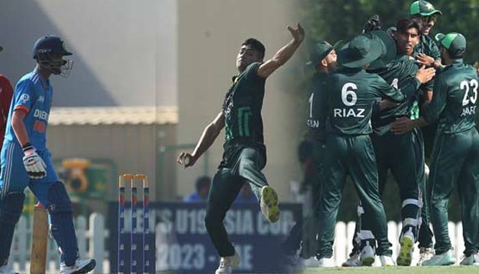 انڈر 19 ایشیا کپ: بھارت کے 260 رنز کے تعاقب میں پاکستان کی پہلی وکٹ گر گئی