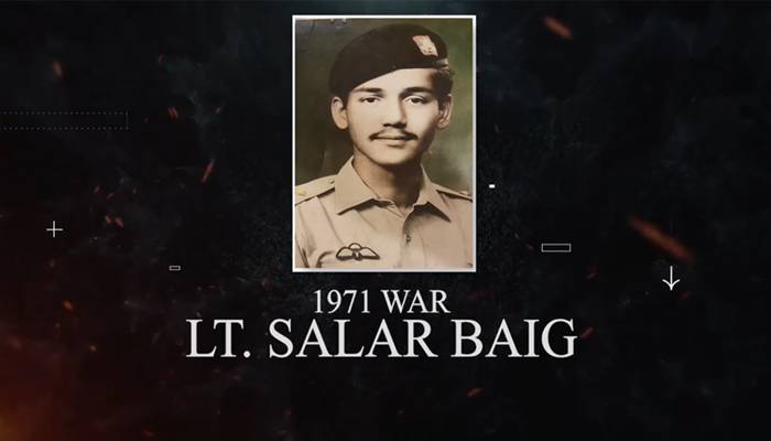 پاک بھارت جنگ1971 کے ہیرو لیفٹیننٹ سالار بیگ 
