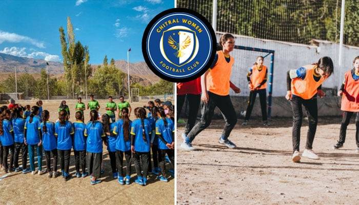 وادی چترال میں پہلی بار خواتین فٹبال ٹیم کا قیام 