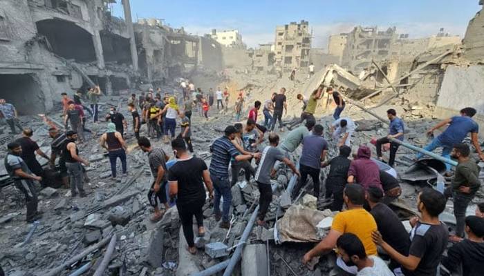 غزہ میں صیہونی حملے جاری،24 گھنٹوں میں 180 سے زائد فلسطینی شہید