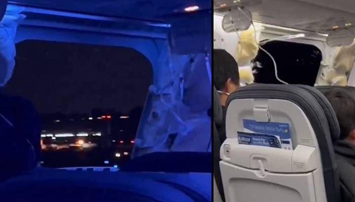 امریکا: دوران پرواز 16 ہزار فٹ کی بلندی پر جہاز کی کھڑکی ٹوٹ گئی