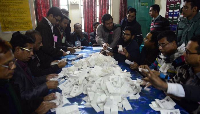 بنگلہ دیش میں عام انتخابات،پولنگ کا وقت ختم،ووٹوں کی گنتی جاری 