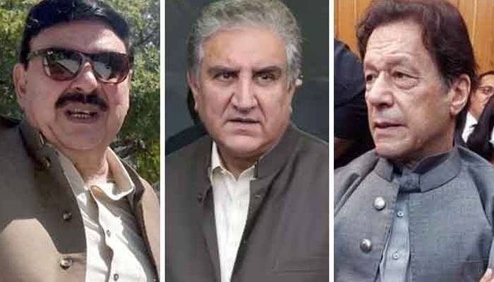 عمران خان،شاہ محمود اور شیخ رشید کی درخواست ضمانت پرسماعت بغیر کارروائی ملتوی