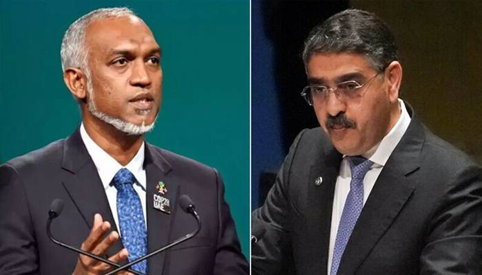 بھارت کو آنکھیں دکھانے والے مالدیپ کے صدر کا پاکستانی وزیراعظم سے ٹیلیفونک رابطہ