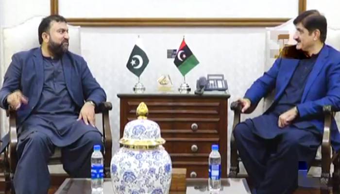 سندھ اور بلوچستان وزرائے اعلیٰ کی ملاقات، صدارتی انتخاب پرتبادلہ خیال 
