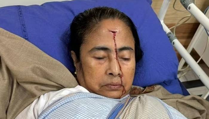 بھارت: مغربی بنگال کی وزیراعلیٰ ممتا بینرجی زخمی ،ہسپتال داخل