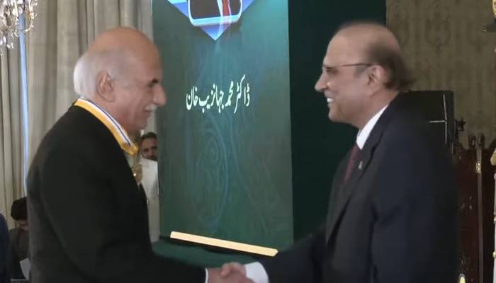یوم پاکستان،ایوان صدرمیں اعلیٰ ترین سول اعزازات کی تقریب کاانعقاد