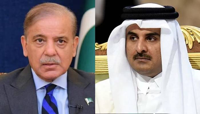 وزیراعظم شہباز شریف اور امیر قطر کاٹیلیفونک رابطہ،عیدکی مبارکباد دی