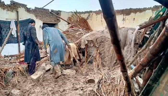 بارشوں سےخیبرپختونخوااوربلوچستان میں تباہی،41افرادجاں بحق