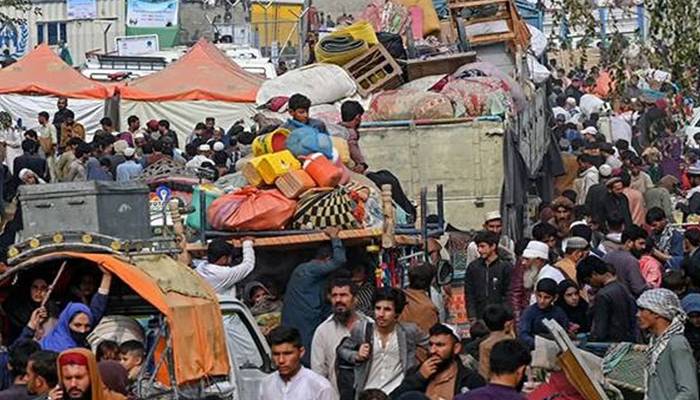 پاکستان چھوڑنے والے افغانیوں کی تعداد5لاکھ سے تجاوز