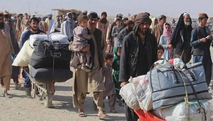 غیرقانونی افغان باشندوں کی وطن واپسی کاسلسلہ جاری