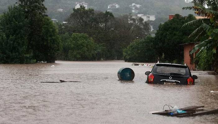 برازیل ریاست ریو گرانڈی میں بارشوں ،سیلاب سے تباہی،83افرادہلاک