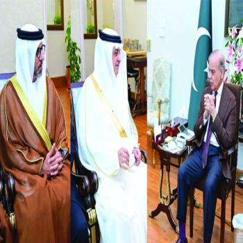 وزیراعظم شہباز شریف سے سعودی، اماراتی اور کویتی سفرا کی  الگ الگ ملاقاتیں