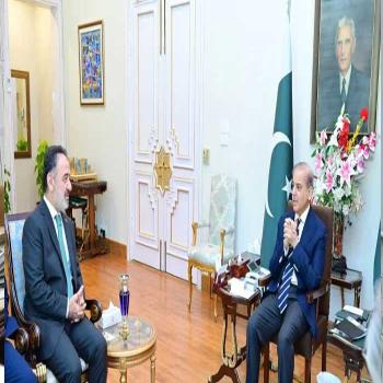 وزیر اعظم سے ترکیہ کے سفیر کی ملاقات،متعدد شعبوں میں پاک ترک تعلقات پر گفتگو  