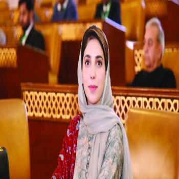  صدر ینگ پارلیمنٹرینز فورم آمنہ حسن شیخ نے بھارت کیخلاف قرارداد جمع کرادی